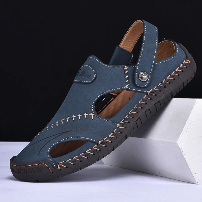 Women's Closed-Toe Walking Sandals Arch Support