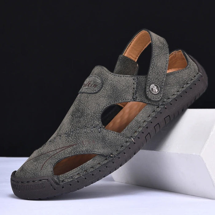 Women's Closed-Toe Walking Sandals Arch Support
