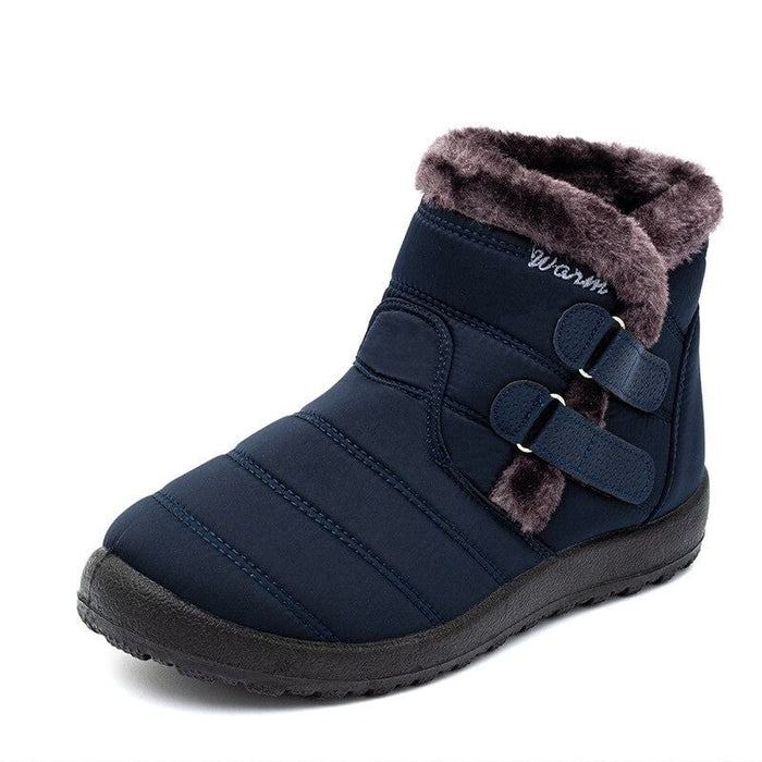 Women's Ankle Snow Boots with Arch Support and Warm Lining