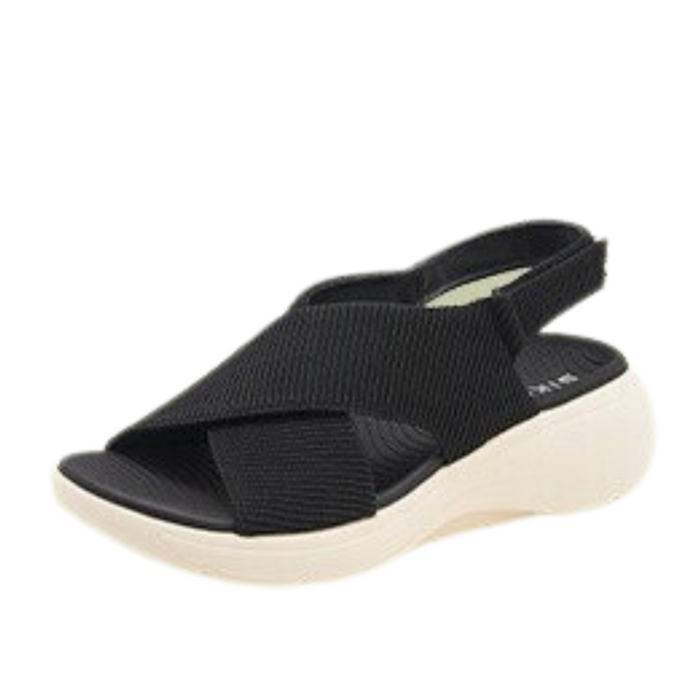Women's Slingback Wedge Sandals with Arch Support