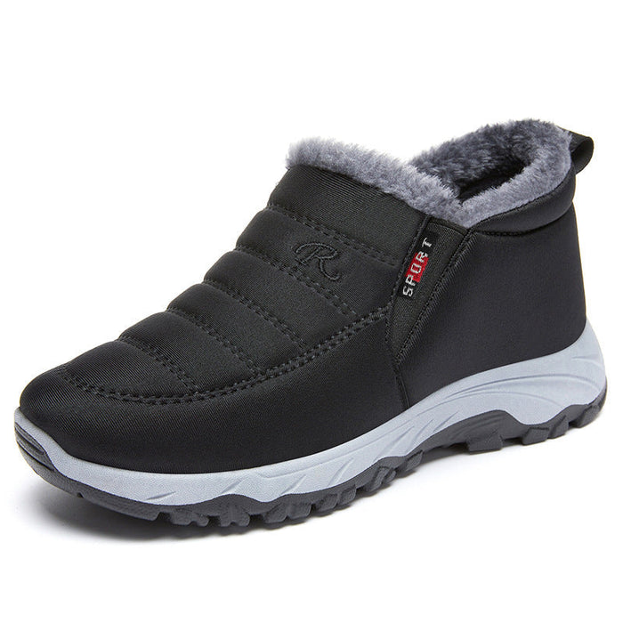 Women's Fleece-Lined Ankle Boot Slip-On Waterproof