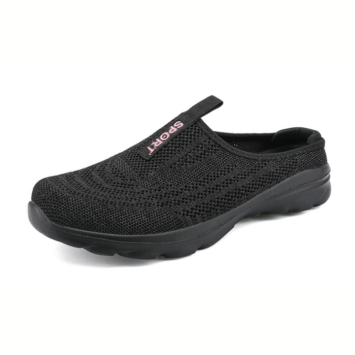 Women's Breathable Mesh Slip-On Clogs with Arch Support