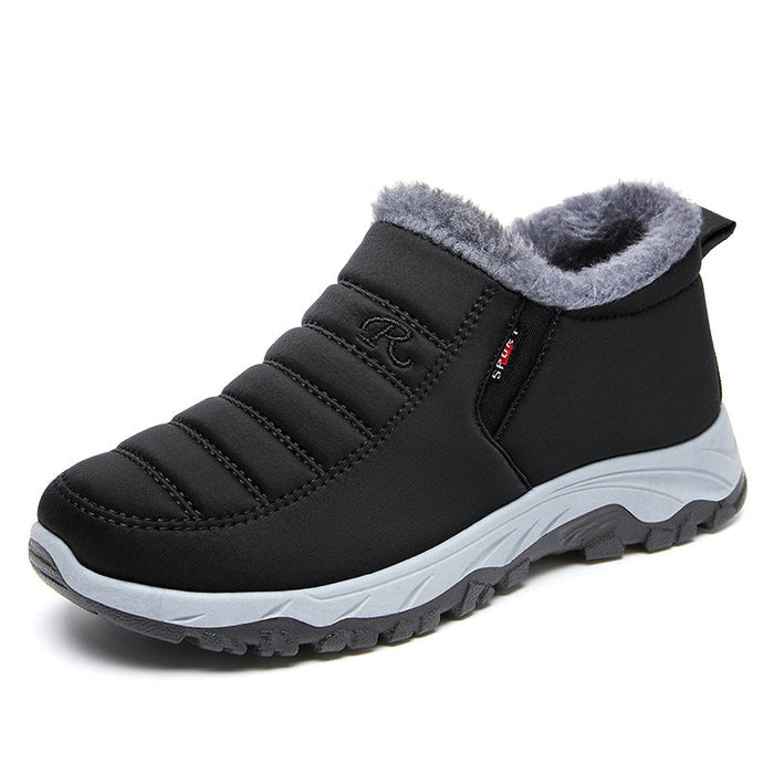 Women's Fleece-Lined Ankle Boot Slip-On Waterproof