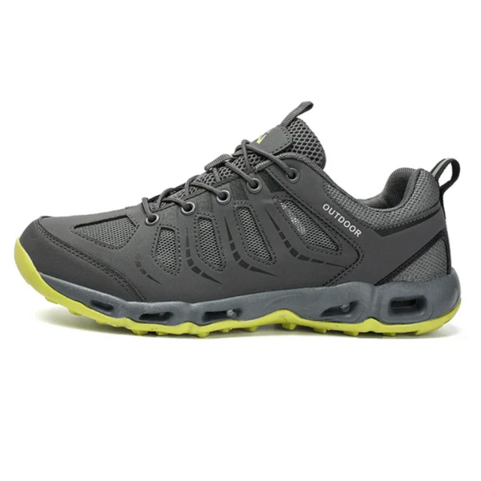 Women's Mesh Air Cushion Hiking Shoes Lace-Up Trainers