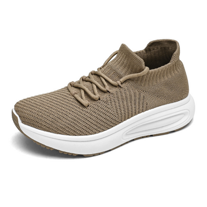 Men's Knit Slip-On Walking Shoes with Arch Support