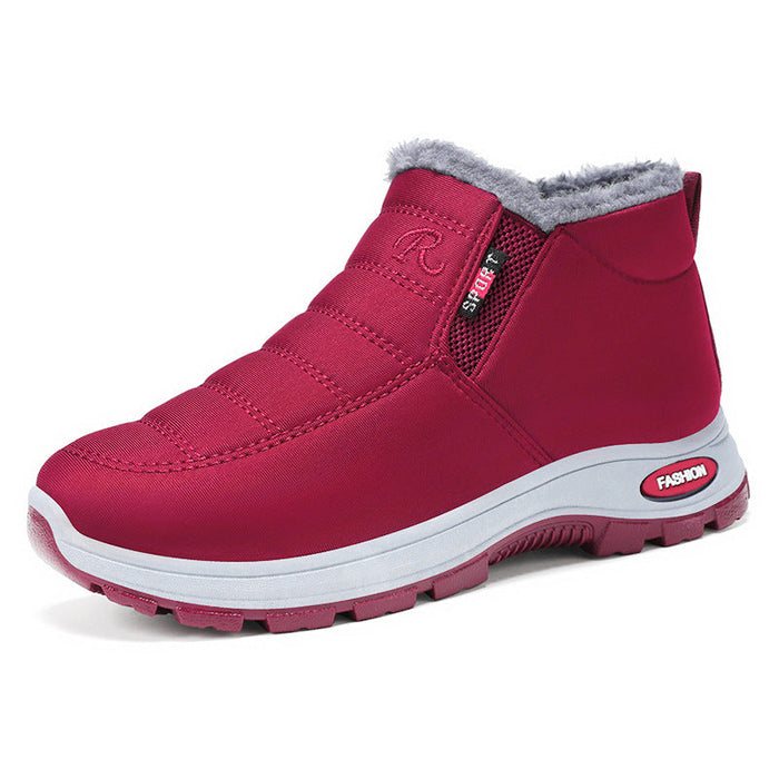 Women's Fleece-Lined Winter Ankle Boots Waterproof Non-Slip