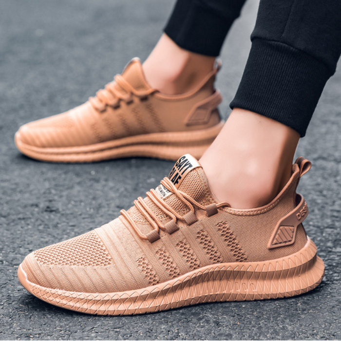 Women's Athletic Sneakers Mesh Breathable Lace-Up