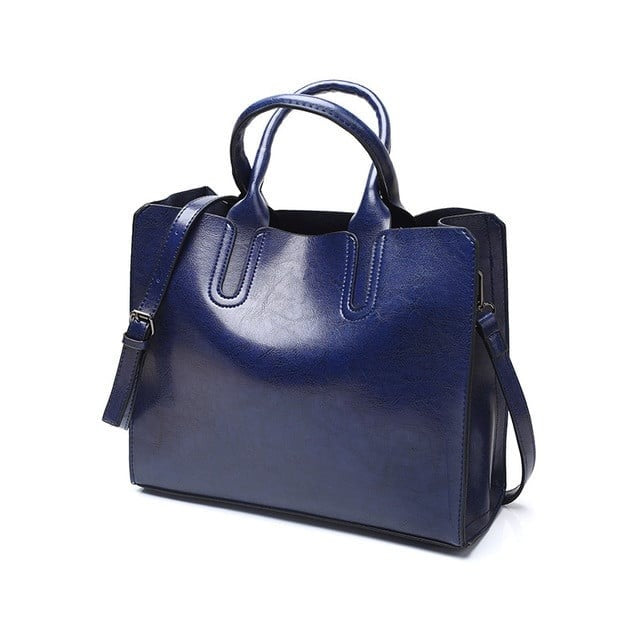 Women's Structured Tote Bag with Removable Shoulder Strap
