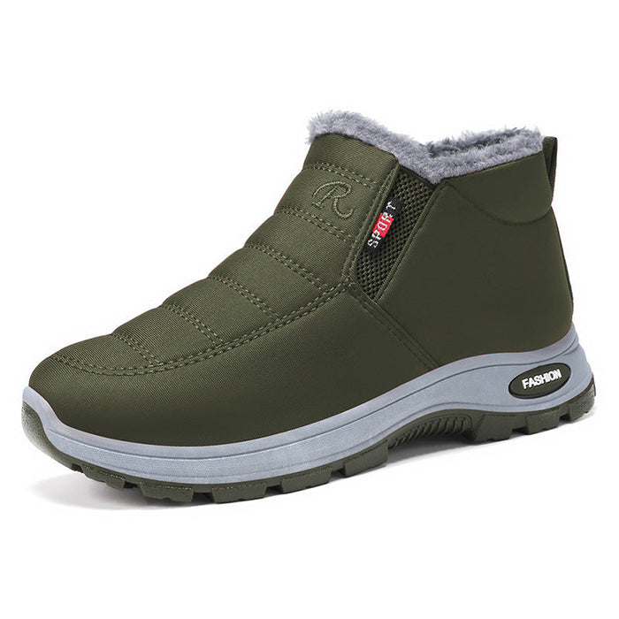 Women's Fleece-Lined Winter Ankle Boots Waterproof Non-Slip