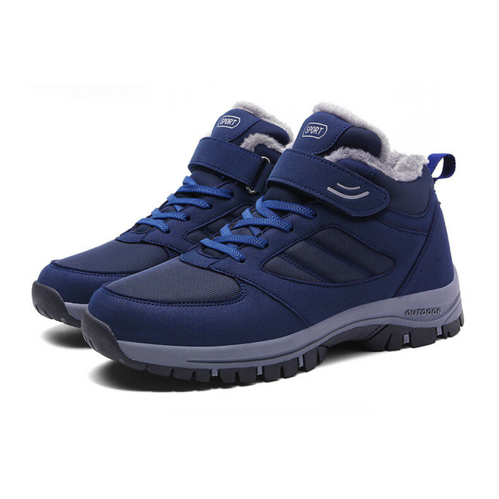Women's Insulated Winter Boots Hook and Loop Wide Toe Box