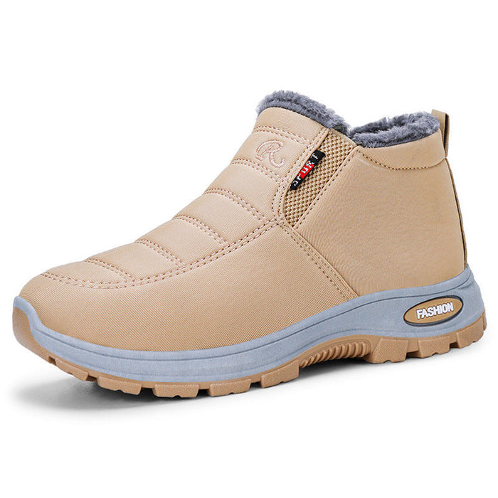 Women's Fleece-Lined Winter Ankle Boots Waterproof Non-Slip