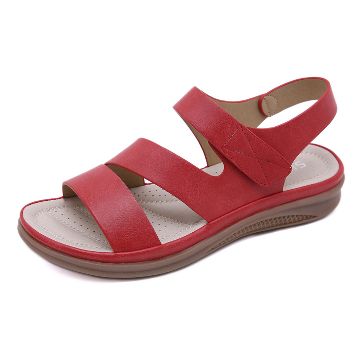 Women's Comfort Sandals Hook Loop Straps Open Toe