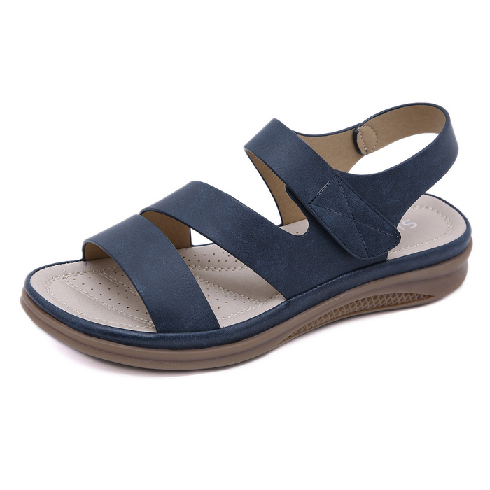 Women's Comfort Sandals Hook Loop Straps Open Toe