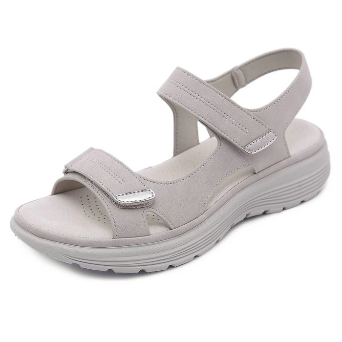 Women's Arch Support Sandals Open Toe Velcro Strap