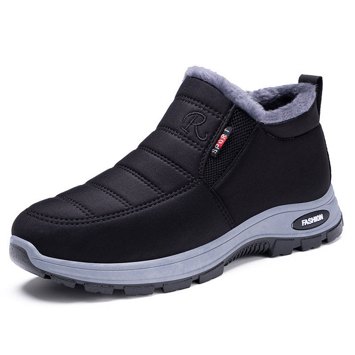 Women's Fleece-Lined Winter Ankle Boots Waterproof Non-Slip