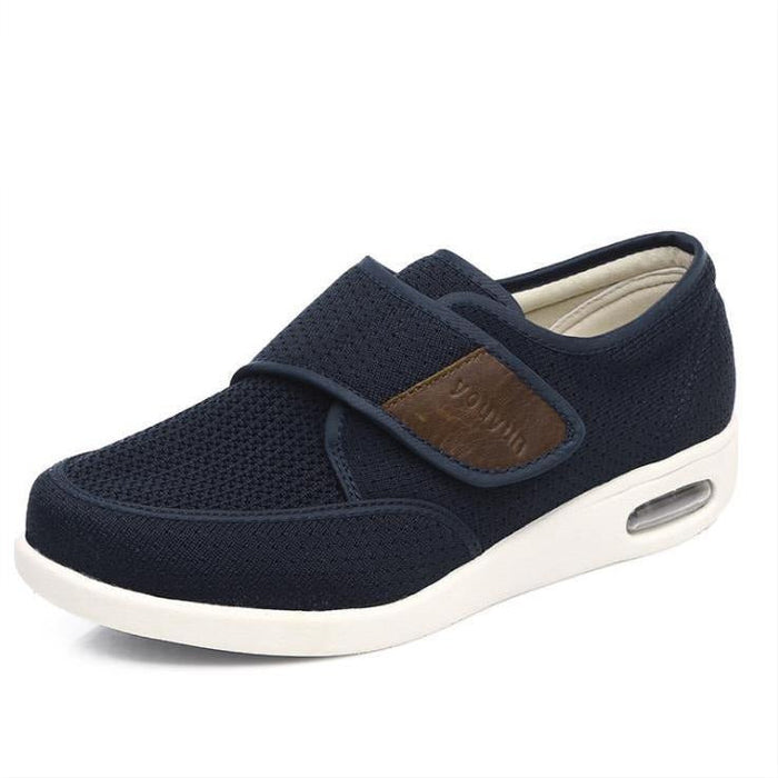 Men's Orthopedic Slip-On Shoes with Hook-and-Loop Strap