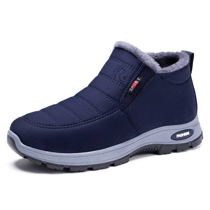 Women's Fleece-Lined Winter Ankle Boots Waterproof Non-Slip