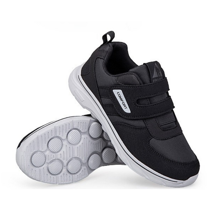Women's Arch-Support Walking Shoes with Velcro Straps
