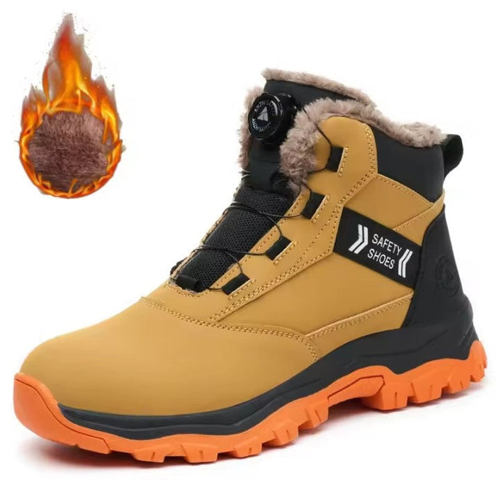 Winter Safety Boots with BOA Lacing and Non-Slip Sole