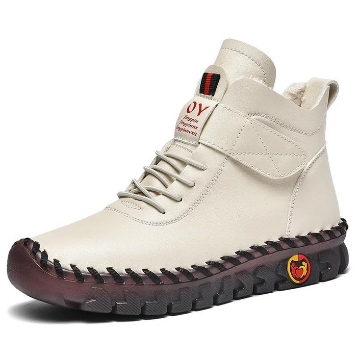 Women's High-Top Ankle Boots with Orthopedic Insole