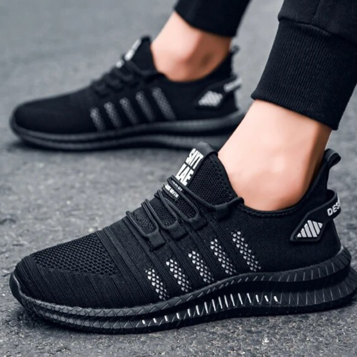 Women's Athletic Sneakers Mesh Breathable Lace-Up