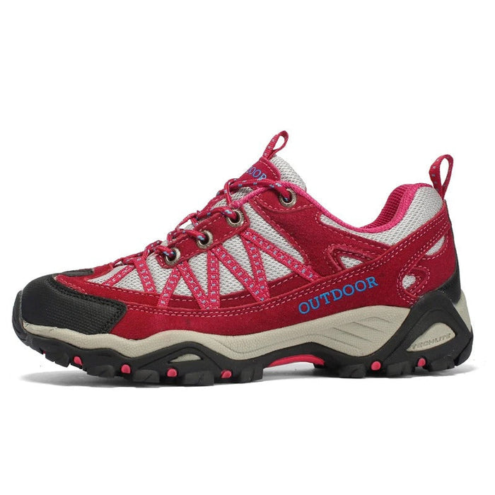 Women's Outdoor Trail Hiking Shoes Breathable Lace-Up