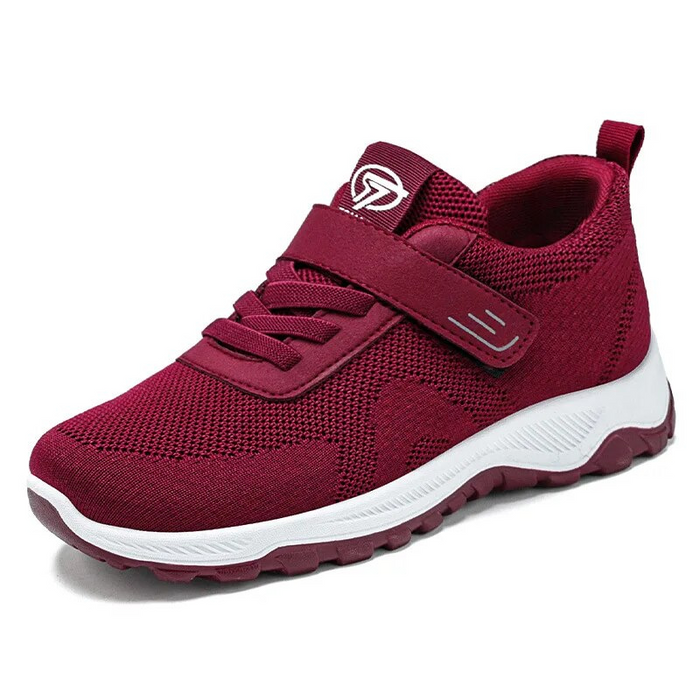 Women's Breathable Orthopedic Sneakers with Hook and Loop