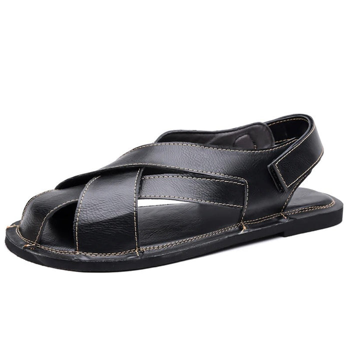 Women's Closed-Toe Sandals with Adjustable Strap