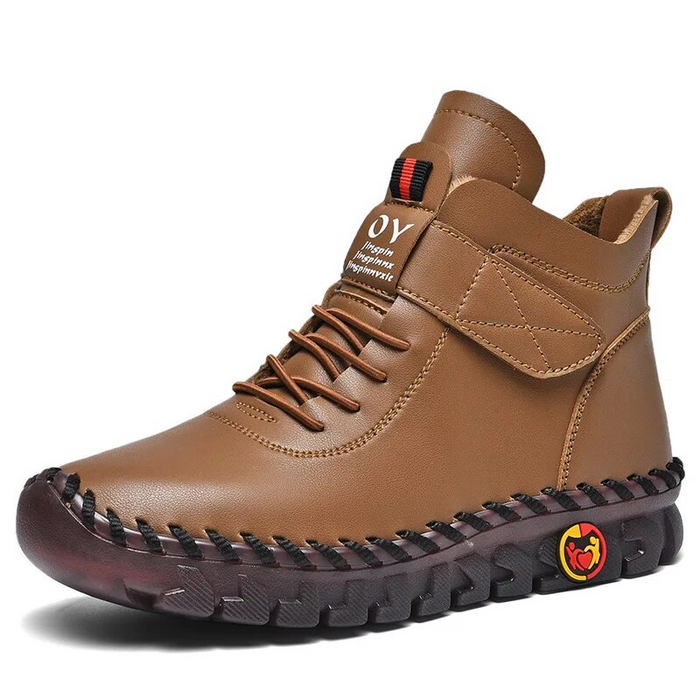 Women's High-Top Ankle Boots with Orthopedic Insole