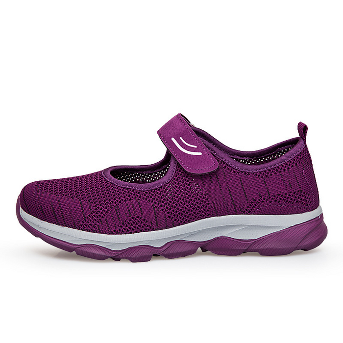 Women's Orthopedic Mary Jane Sneakers Velcro Strap