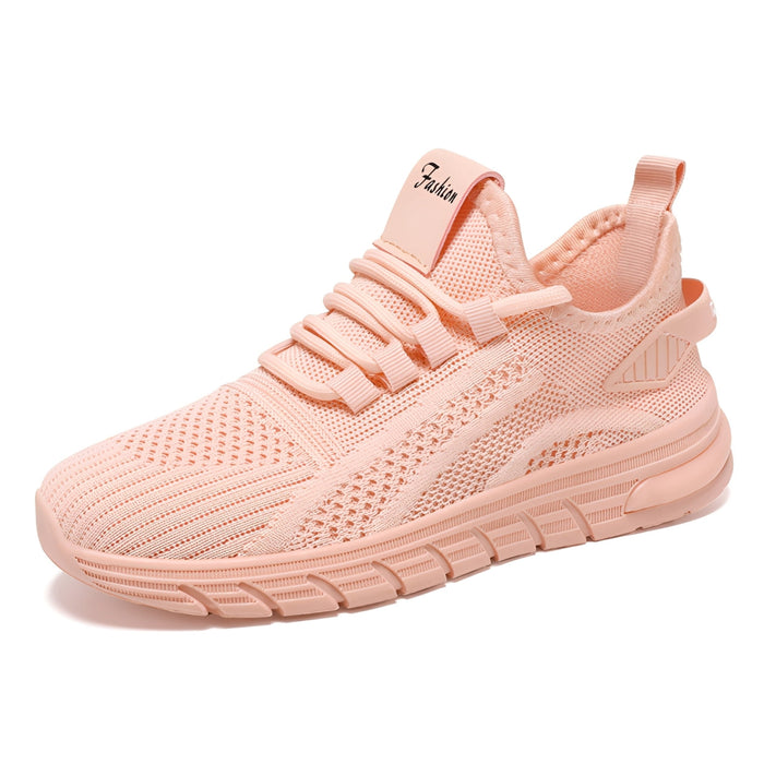 Women's Mesh Breathable Sneakers Lightweight Lace-Up