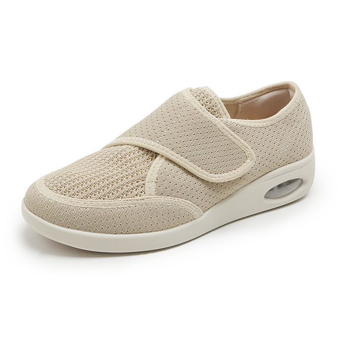Women's Orthopedic Slip-On Shoes with Velcro Strap