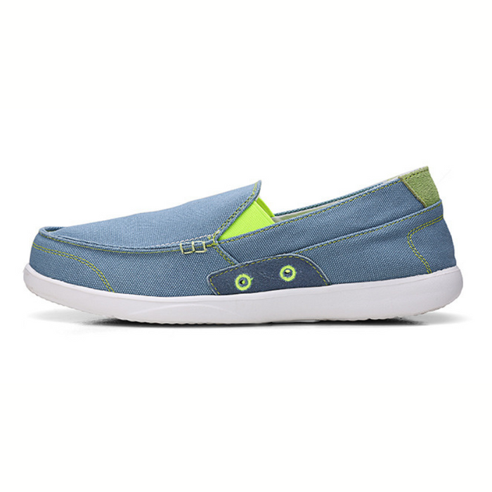 Women's Canvas Slip-On Shoes with Arch Support