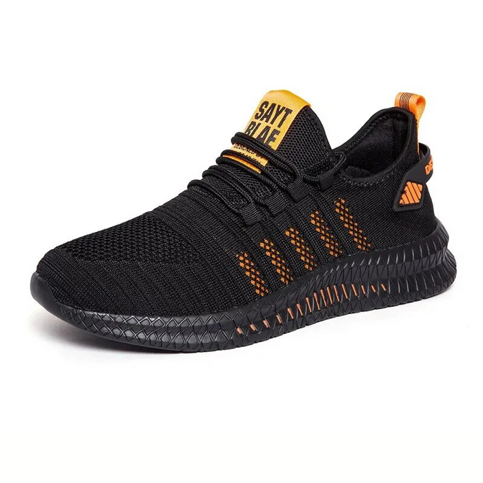 Men's Mesh Athletic Sneakers with Orthotic Insole