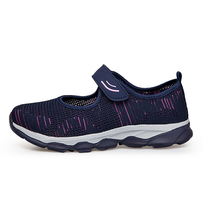 Women's Orthopedic Mary Jane Sneakers Velcro Strap