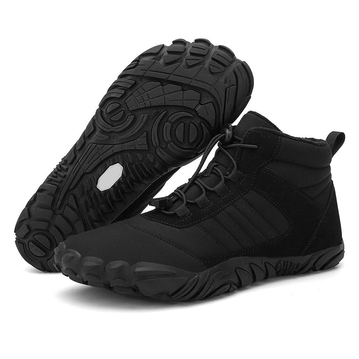 Fleece-Lined Barefoot Hiking Boots Waterproof