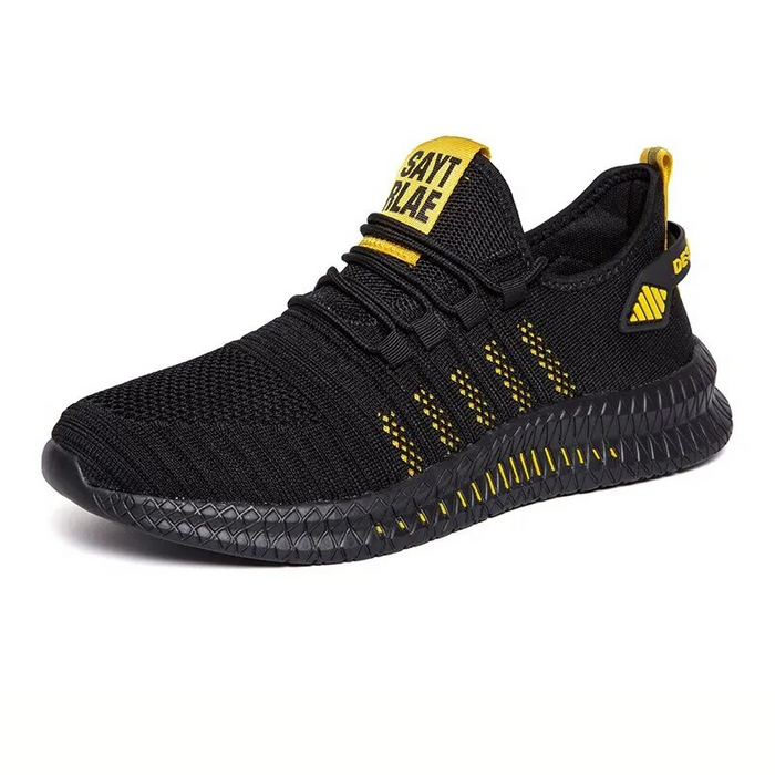 Men's Mesh Athletic Sneakers with Orthotic Insole