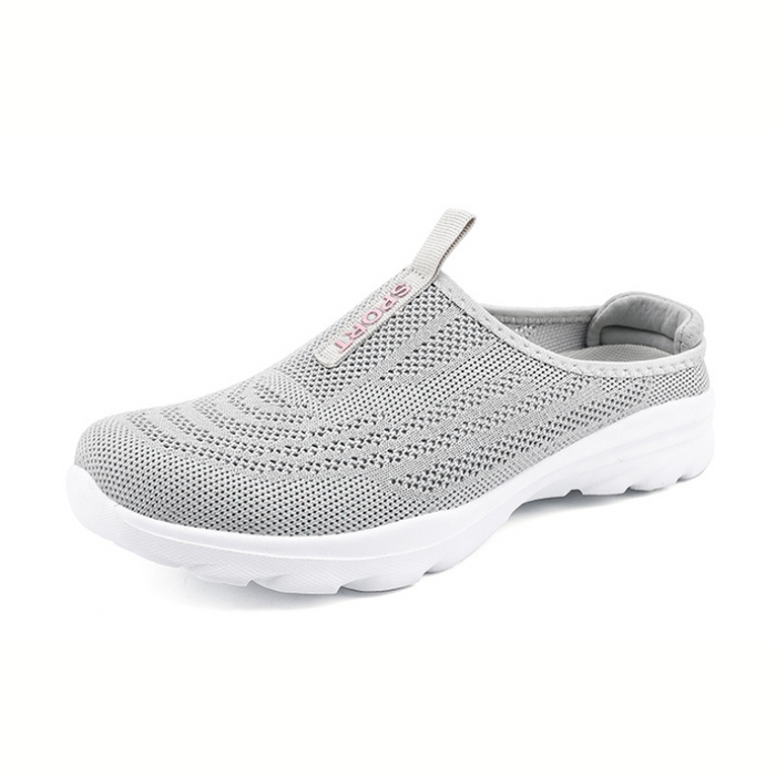 Women's Breathable Mesh Slip-On Clogs with Arch Support