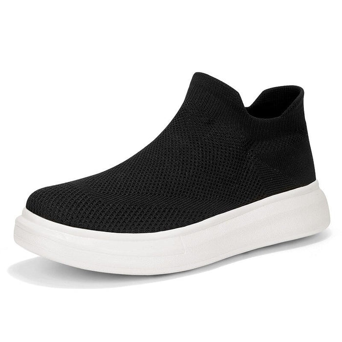 Women's Slip-On Sneakers with Arch Support Sock Upper