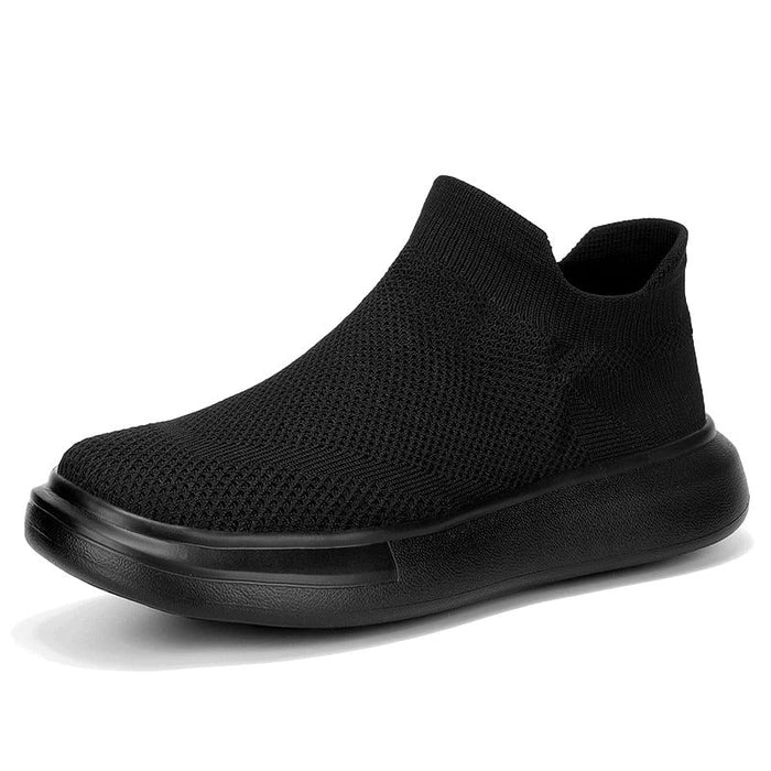 Women's Slip-On Sneakers with Arch Support Sock Upper