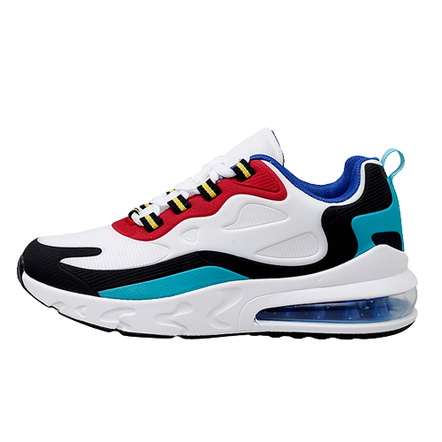 Men's Air Cushion Athletic Sneakers Multicolor Sporty