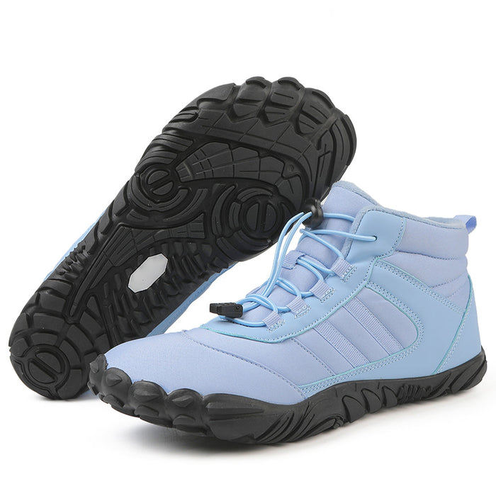 Fleece-Lined Barefoot Hiking Boots Waterproof