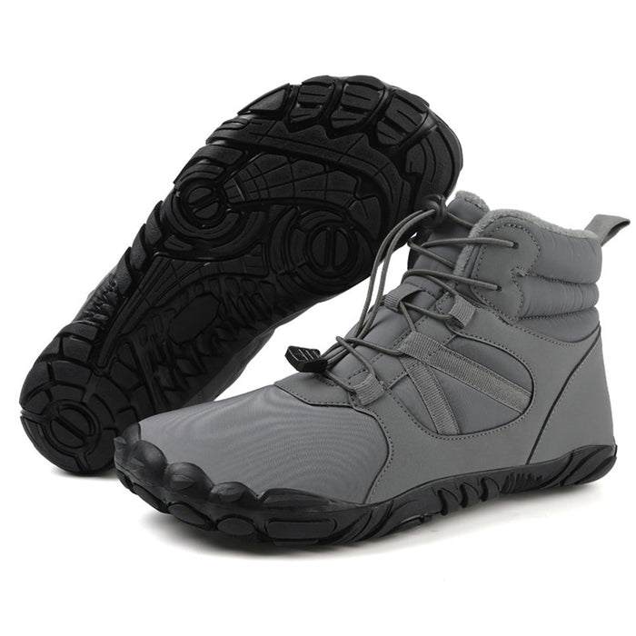 Barefoot Hiking Boots Fleece-Lined Wide Toe Box Waterproof