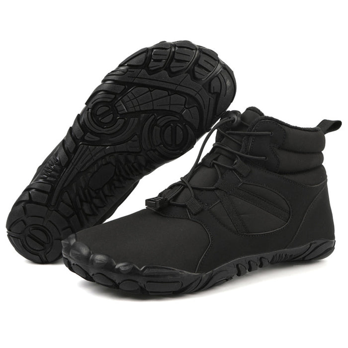 Barefoot Hiking Boots Fleece-Lined Wide Toe Box Waterproof