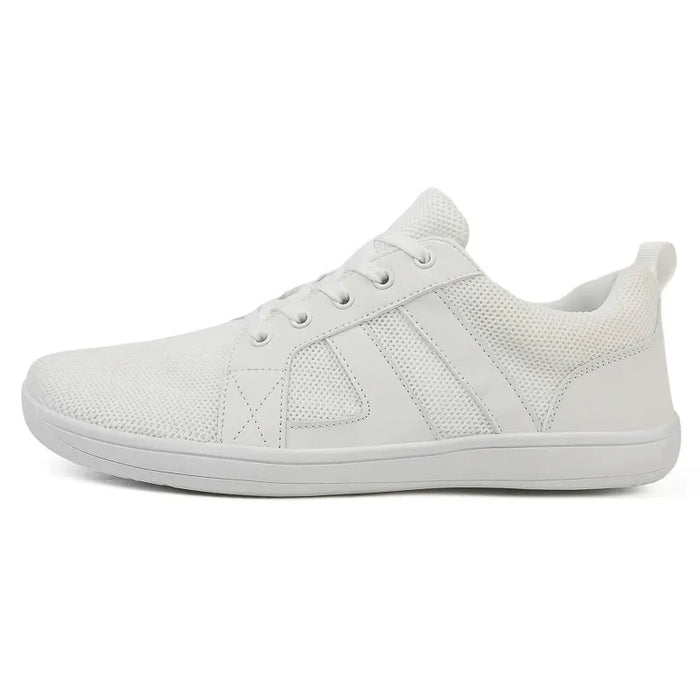 Barefoot Sneakers Mesh Upper with Lace-Up and Thin Sole