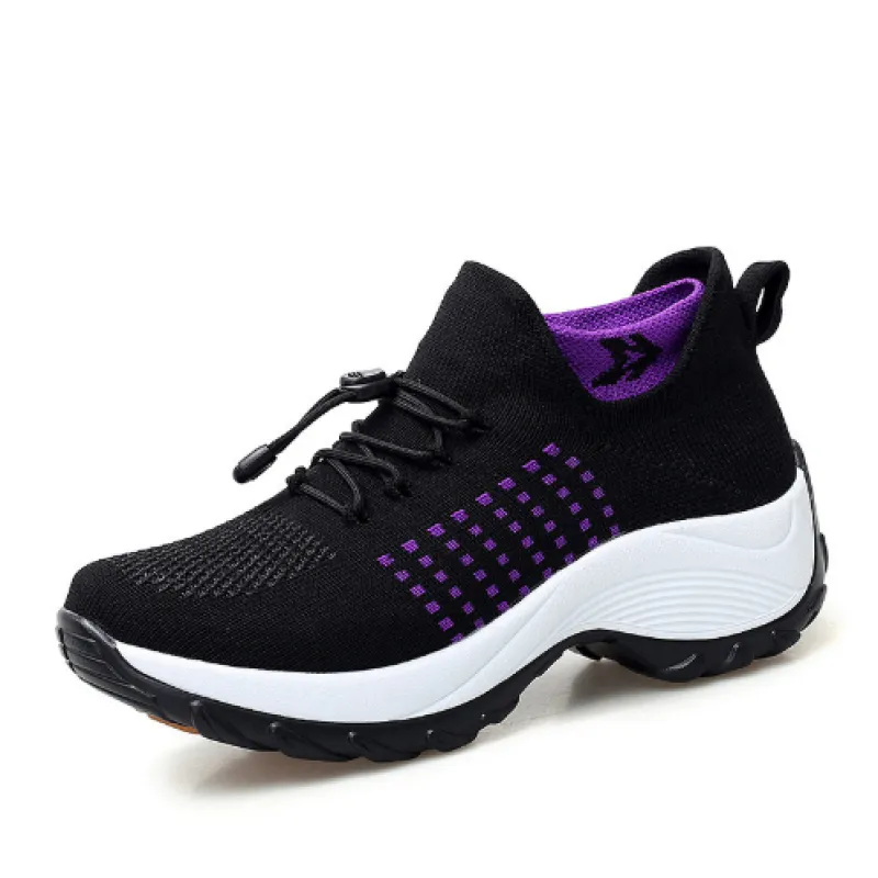 Ortho Stretch Cushion Walking Shoes with Arch Support