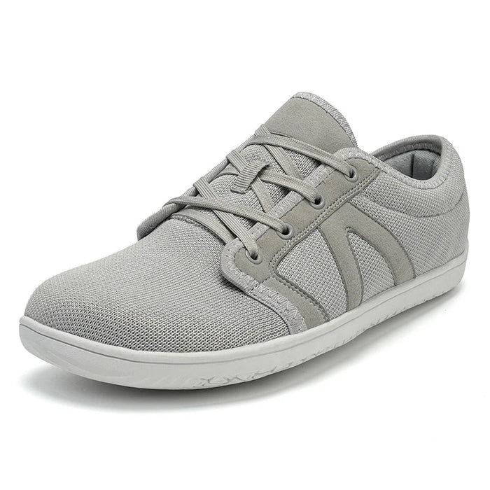 Barefoot Canvas Sneakers with Wide Toe Box and Lace-Up
