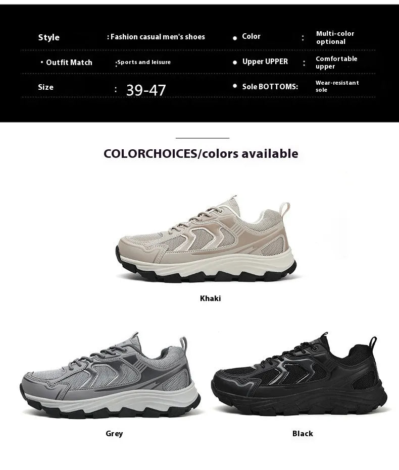 SummitFlow Men’s Wide Toe Orthopedic Shoes
