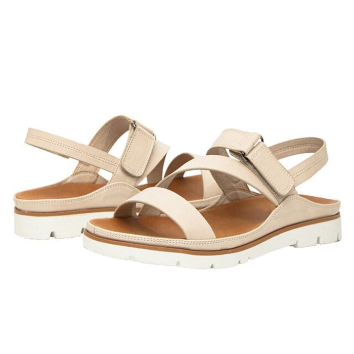 Women's Strappy Platform Sandals with Adjustable Buckle