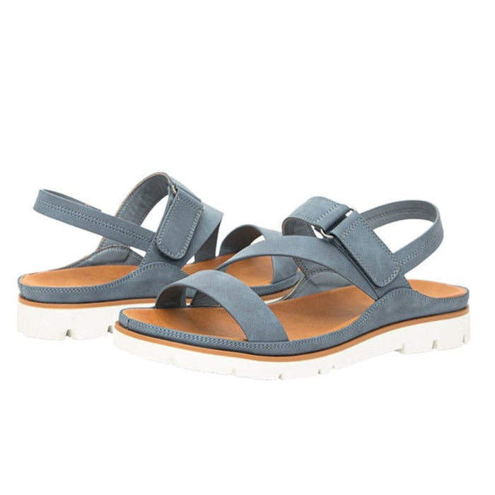 Women's Strappy Platform Sandals with Adjustable Buckle